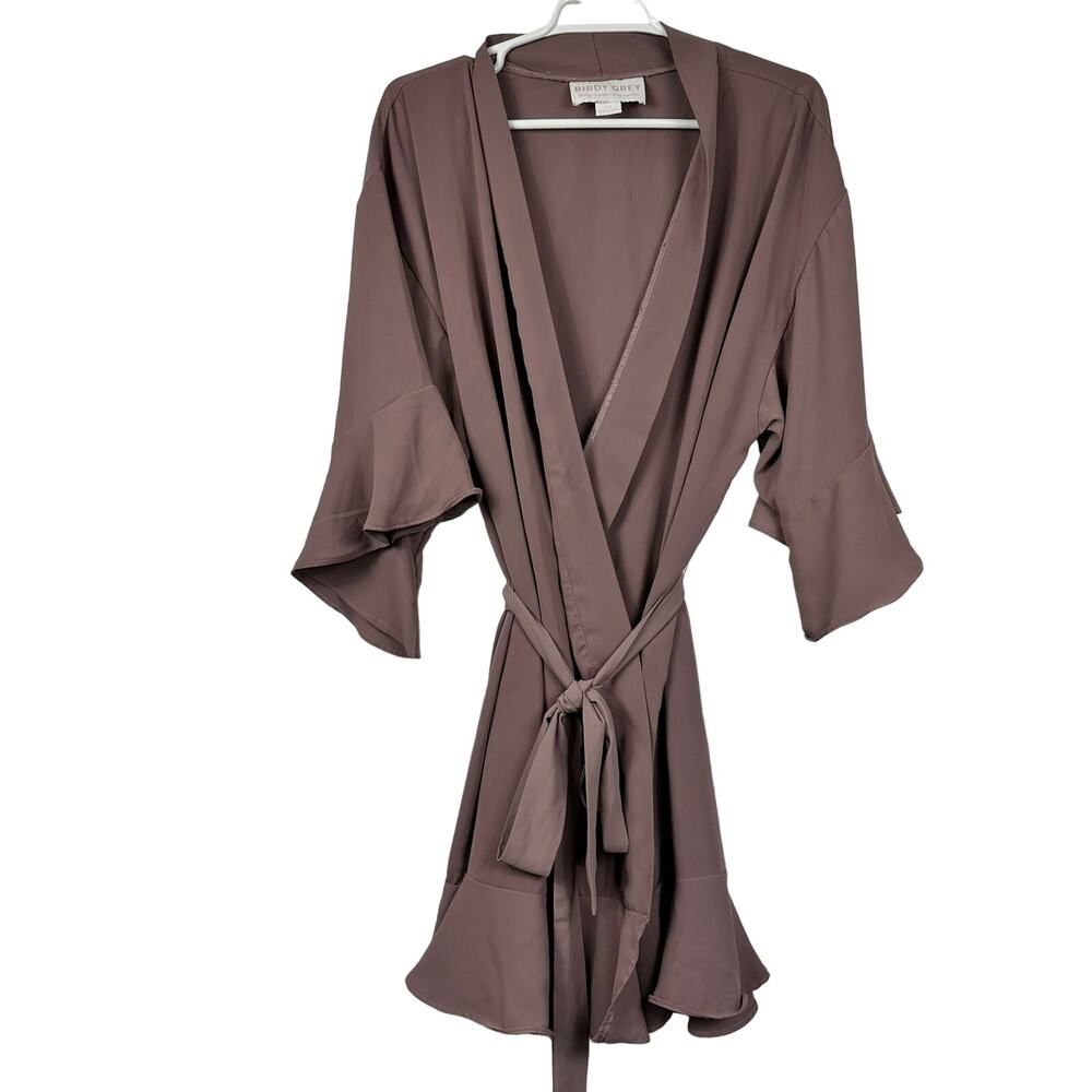 Birdy Grey Kenny Ruffle Bridal Robe M/L Wedding Lounge